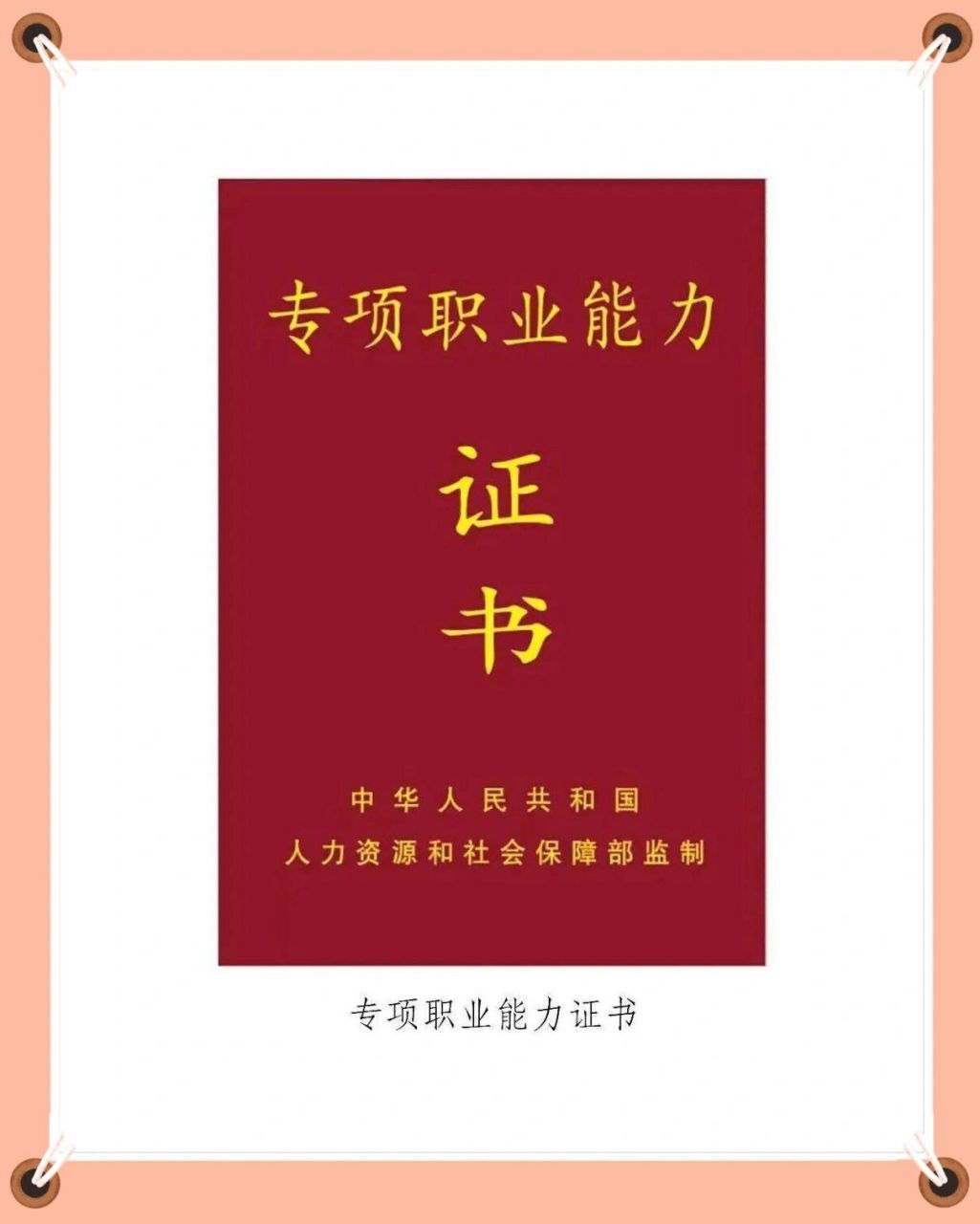 职业技能等级证书有哪些